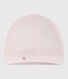 Bonnet bébé en coton uni