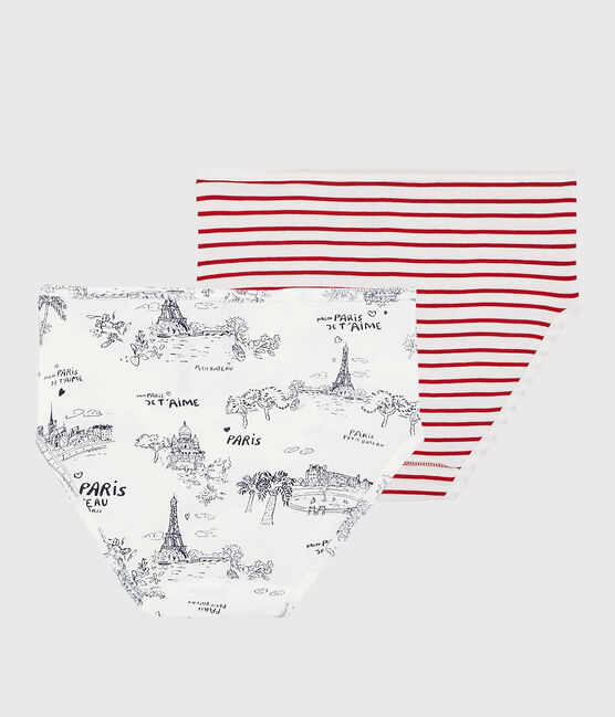 Set van 2 Damesslipjes met hoge taille variante 1