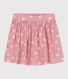 Jupe enfant en coton fleurie