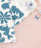 Set van 2 T-shirts met lange mouwen en bloemen voor meisjes in katoen variante 1