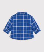 blauw/ecru