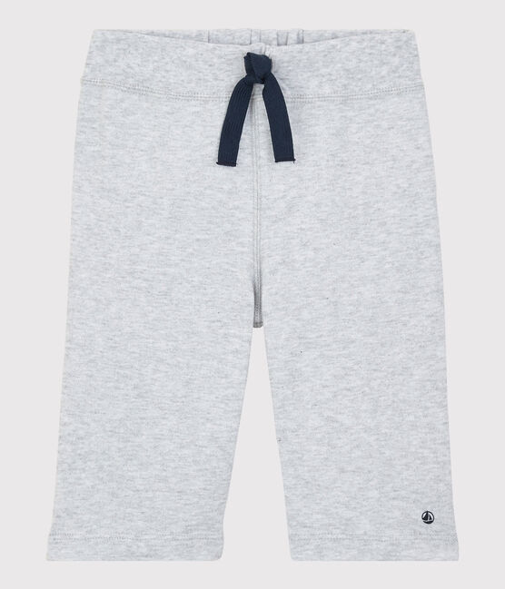 Jersey Jongensbermuda grijs POUSSIERE CHINE