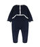 Fluwelen slaappakje met kraag baby blauw SMOKING