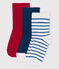 Lot de 3 paires de chaussettes enfant fille variante 1