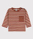 T-shirt met lange mouwen voor baby's van katoen