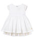 Robe manches courtes de cérémonie bébé fille