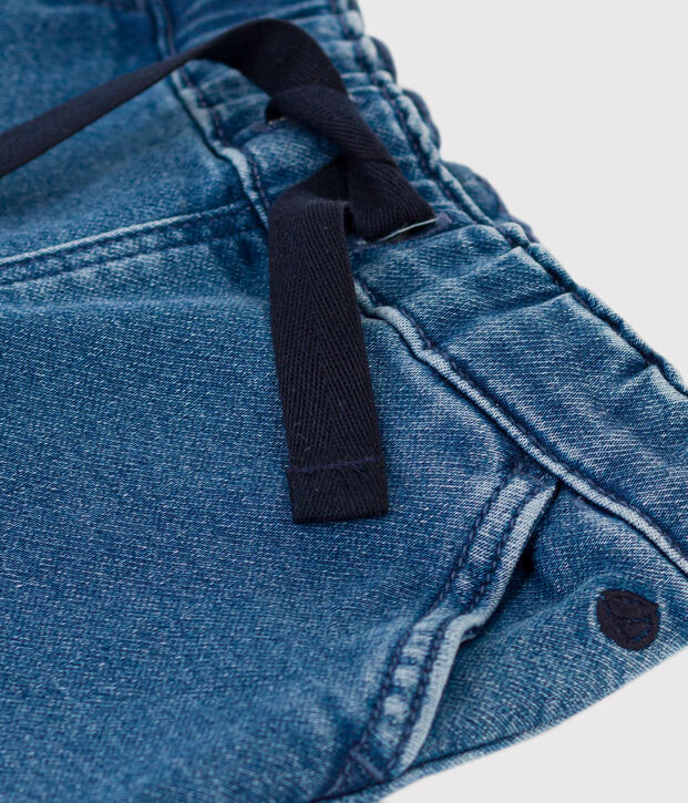 Ecovriendelijke denim babyjeans blauw