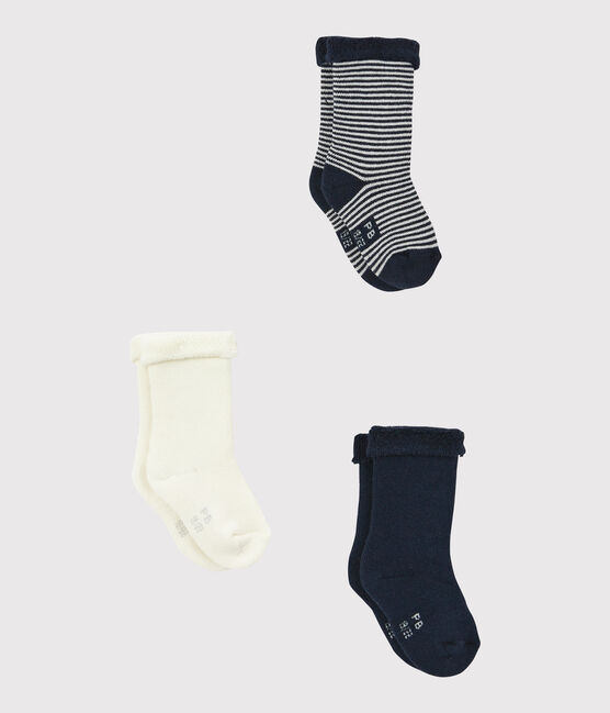 Drie sokjes voor baby's van tricot variante 3