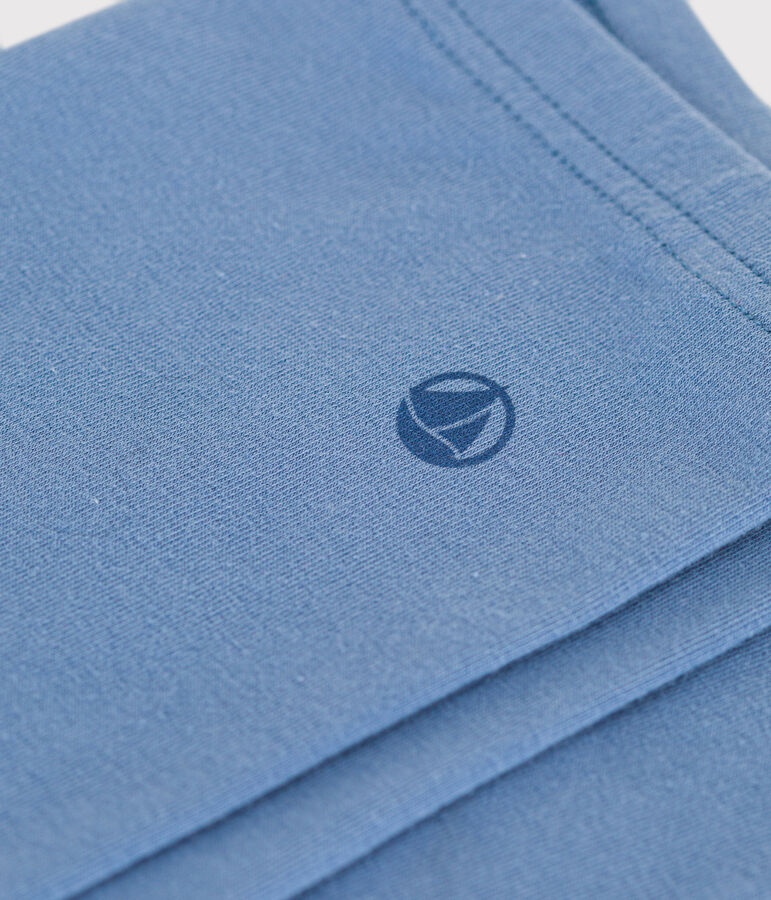 Legging van jersey en elastaan voor meisjes blauw