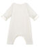 Combinaison longue bébé garçon rayée blanc MARSHMALLOW/beige PERLIN