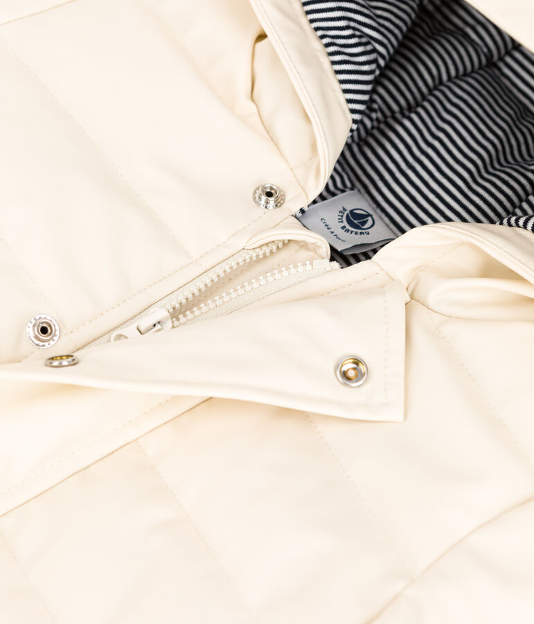 Doudoune recycl&eacute;e b&eacute;b&eacute; &eacute;cru