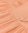 Robe manches courtes en gaze de coton bébé rose SIENNA