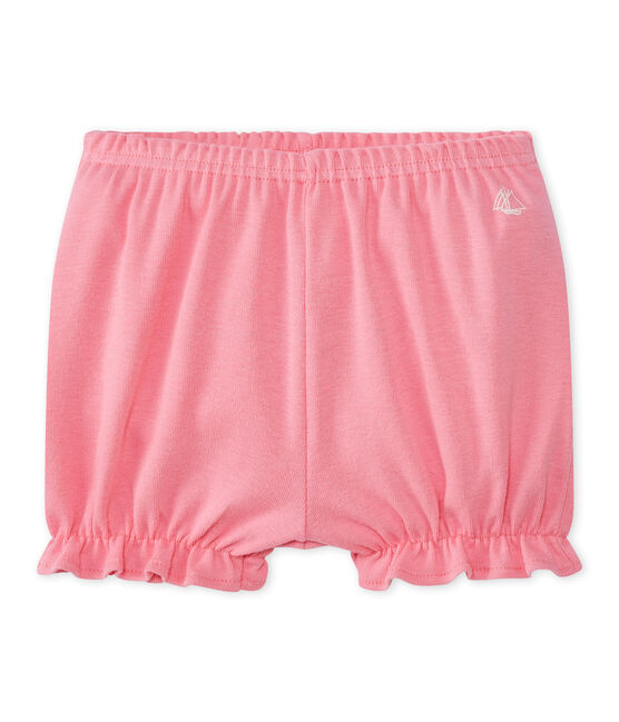 Bloomerbroekje voor babymeisjes roze PETAL