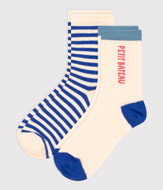 Lot de 2 paires de chaussettes Petit Boat enfant garçon-fille variante 1