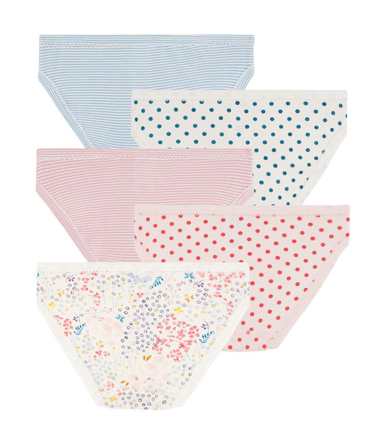 Lot de 5 culottes petite fille variante 1