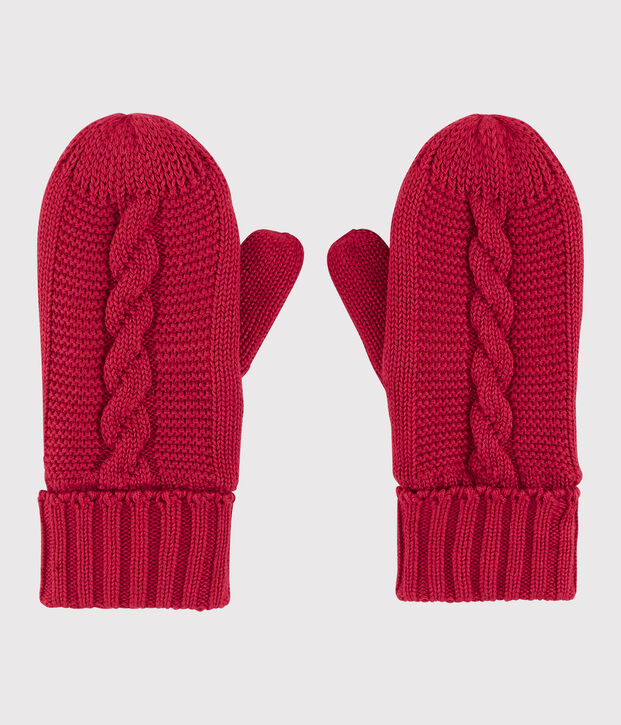Wanten voor kinderen meisjes/jongens rood