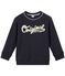 Sweat shirt garçon en molleton bleu SMOKING