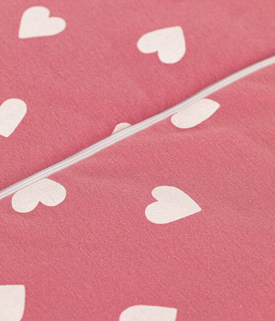 Babytrappelzakje in katoen TOG 2,5 roze ROSEWOOD/ AVALANCHE