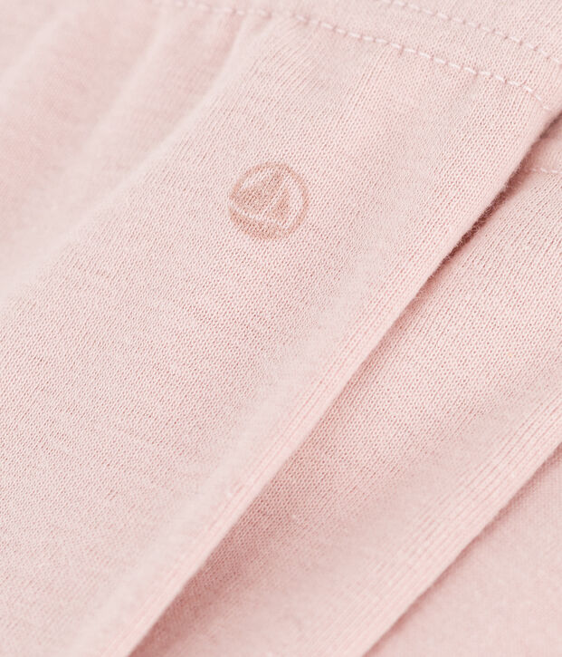 Legging en coton b&eacute;b&eacute; rose