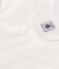 Set van 2 witte T-shirts met lange mouwen voor meisjes variante 1