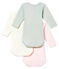 Set van 3 body's met lange mouwen voor babymeisjes variante 1