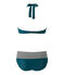 Bikini met slip groen Rivage