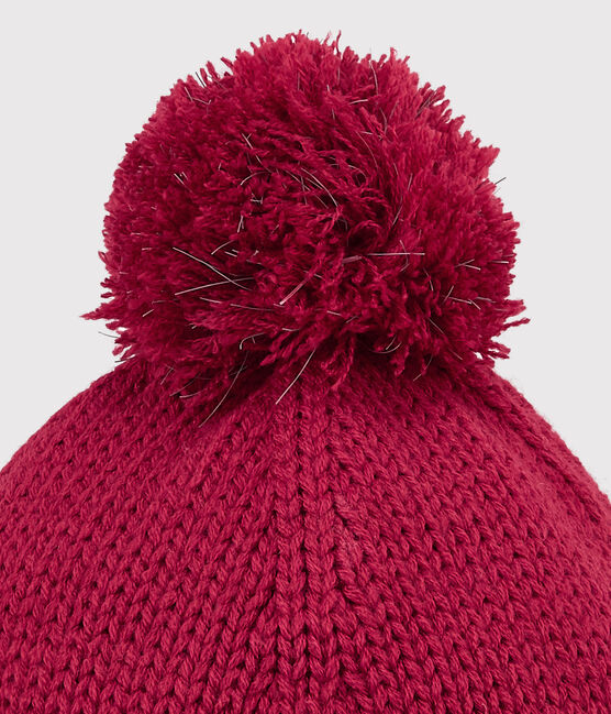 Meisjesmuts kinderen roze POPPY
