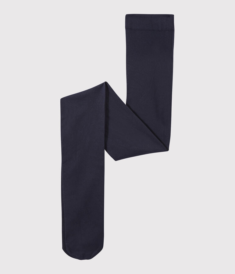 Collant enfant fille bleu SMOKING