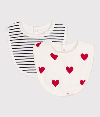 Lot de bavoirs b&eacute;b&eacute; en coton