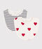 Lot de bavoirs b&eacute;b&eacute; en coton multicouleur
