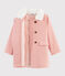 Wollen meisjesjas roze ROSE