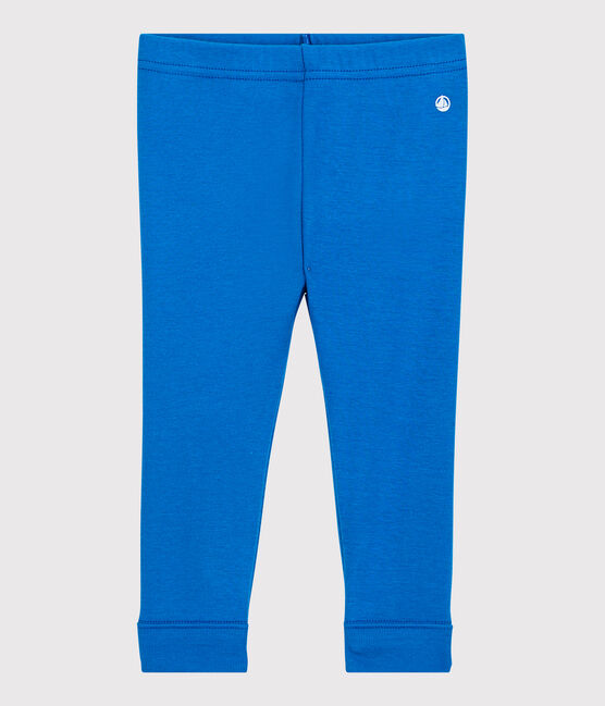 Legging en coton bébé. bleu RUISSEAU