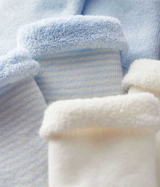 Drie sokjes voor baby's van tricot variante 2