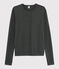 Iconisch katoenen Dames cardigan grijs CITY CHINE
