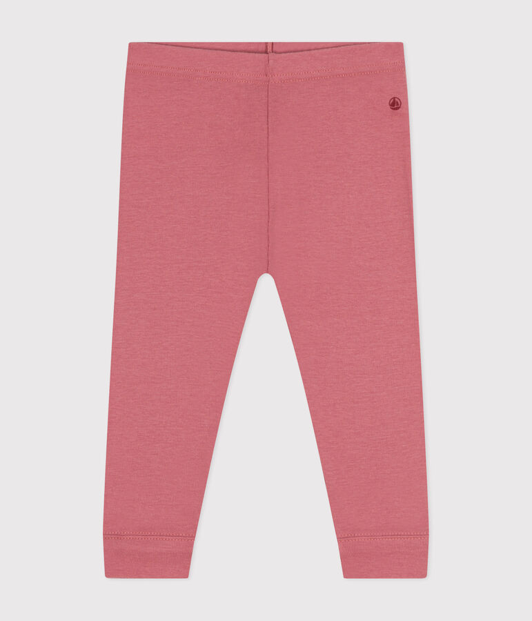 Katoenen legging voor baby's roze