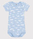 Babybody met korte mouwen