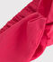 Bandeau en toile uni bébé rose GLOSS