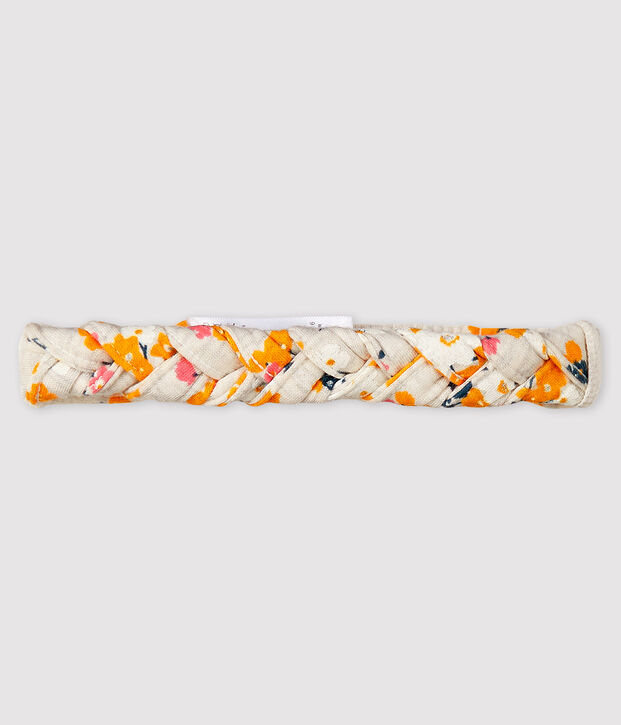 Haarband voor baby meisje beige/multicouleur