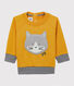 Sweatshirt en molleton bébé.