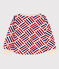 Sweater met print in molton voor meisjes / jongens wit AVALANCHE/ MULTICO