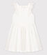 Robe cérémonie en popeline enfant fille