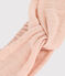 Roze hoofdband van licht katoen voor baby's roze SALINE