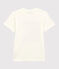 Dames/Heren T-shirt wit MARSHMALLOW