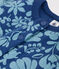 Vest in doorgestikte tubic met print voor meisjes CREPUSCULE/ ROVER