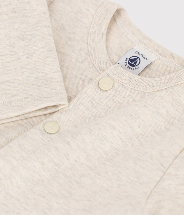 Effen vest in dikke jersey voor baby's MONTELIMAR CHINE