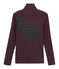 Sous-pull femme uni bleu SMOKING/rouge OGRE