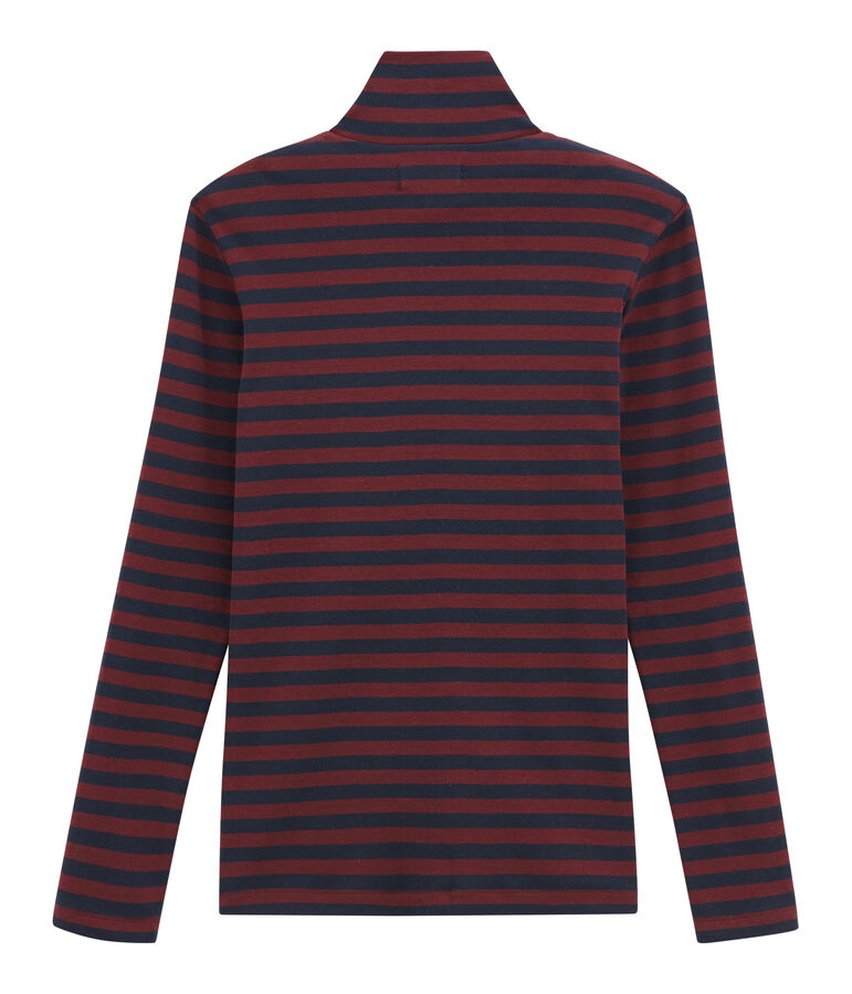 effen coltrui voor dames blauw/rood