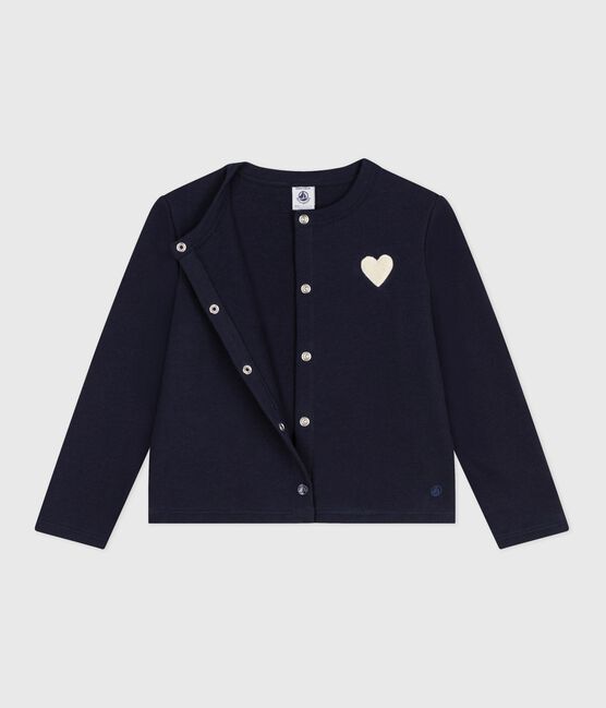 Fleece vestje voor meisjes blauw SMOKING