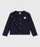 Fleece vestje voor meisjes blauw SMOKING