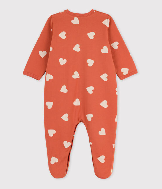 Slaappakje voor baby's in molton  BRANDY/ AVALANCHE
